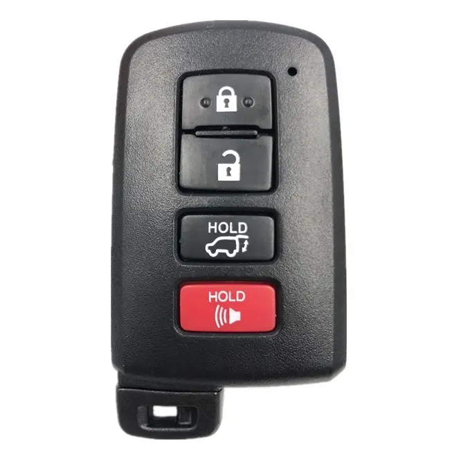 3 + 1 düğme akıllı anahtar araba uzaktan Toyota Highlander için 315MHZ H chip transponder FCC ID 89904-0E121 HYQ14FBA