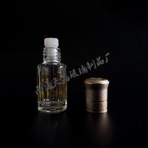 Botella octogonal de vidrio Tianjing de 3ml 6ml 9ml 12ml con gotero para aceite esencial - Product Image 2