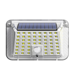 Lámpara Solar LED para Exteriores con Sensor de Movimiento, Montaje en Pared, 6V DC, Célula Solar Mono Si, Cuerpo de ABS, Vida Útil de 50000H - Product Image 2