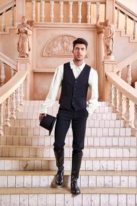 Chemise de pirate à volants gothique médiévale unisexe, costumes Echo, Halloween, Renaissance, steampunk, vampire, poète, costumes victoriens, film TV - Product Image 4