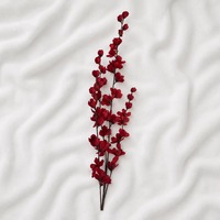 Fleurs de cerisier artificielles en gros, tiges de fleurs de cerisier artificielles en soie, réalistes, faites à la main, pour la décoration de la maison et des fêtes