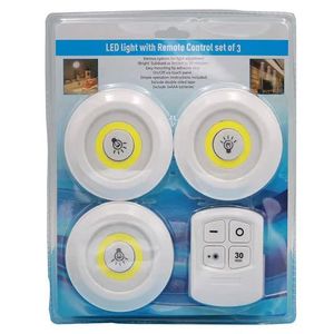 Современная светодиодная Ночная лампа с пультом дистанционного управления, 180 г, 3 + 1 прикроватная лампа для спальни, шкафа, сенсорная ночная лампа с питанием от батареи - Product Image 6