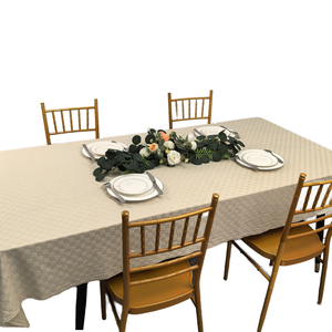 Tovaglia Moderna in Poliestere/Cotone Tinta Unita, Antimacchia, per Decorazione <span class=keywords><strong>Tavola</strong></span> Cucina - Product Image 1