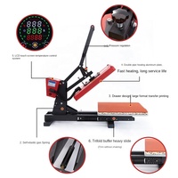 38*38 Pequeno Semiautomático Hot Press T-Shirt Roupas Logotipo Hot Stamping Machine Alta Pressão Plana Stamping Hot Transfer