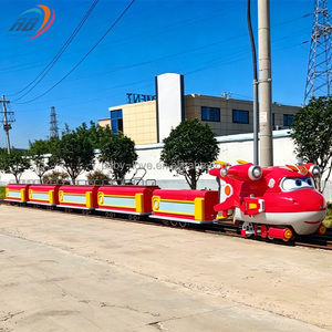 <span class=keywords><strong>Train</strong></span> à vapeur diesel pour parc d'attractions extérieur, <span class=keywords><strong>jeux</strong></span> pour adultes et enfants, <span class=keywords><strong>train</strong></span> joyeux - Product Image 6