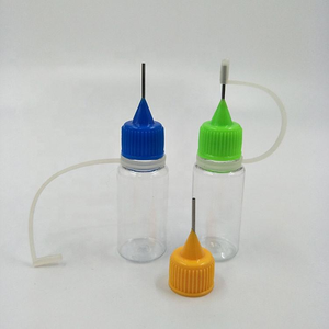 Botella de Plástico con Punta de Aguja de 5ml 10ml 15ml 20ml 30ml, Botella de Plástico con Gotero Suave, Botella Exprimible para Líquidos - Product Image 4