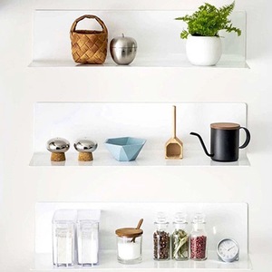 Estante magnético para refrigerador, estante de almacenamiento montado en la pared para cocina, no requiere perforación, imán fuerte, organizador multifuncional - Product Image 2