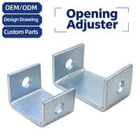 Ajusteur d'ouverture en acier inoxydable de type C avec œillet à tige filetée en forme de U pour l'installation de matériel