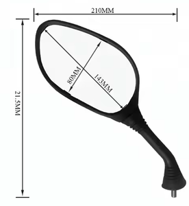 Pour GOOFIT 8mm rétroviseur nouveau remplacement en plastique pour GY6 <span class=keywords><strong>50cc</strong></span> 125cc 150cc 250cc Scooter cyclomoteur <span class=keywords><strong>moto</strong></span> - Product Image 6