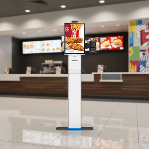 ตู้คีออสก์บริการตนเองขนาด 21.5 นิ้ว ขายดี พร้อมเครื่องสแกนคิวอาร์โค้ดขนาด 19 นิ้ว และเครื่องพิมพ์หมายเลขคิวพร้อมระบบเรียกคิว สำหรับธนาคาร - Product Image 3