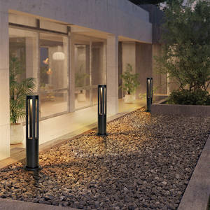 Zeal Lighting Decoración Jardín Hueco impermeable luces de césped led luces solares de jardín al aire libre - Product Image 4