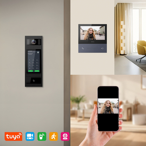 ชุดระบบภาพวิดีโอ TFT ขนาด 7 นิ้ว GVS Tuya Smart Home พร้อมรีโมทปลดล็อค และควบคุมด้วยบัตร IC รุ่น T-OS14E+ T-IS19+ PS01-C ชุดรีโมทครบชุด - Product Image 2