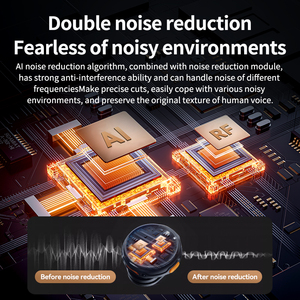 Kablosuz USB-C IOS arayüzü yaka mikrofonu kondenser gürültü iptal Video kayıt için manyetik klip YouTube Vlog - Product Image 6