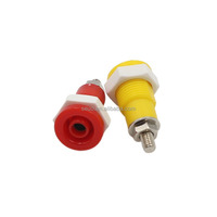 Terminal 4mm prise banane prise de cuivre test de panneau prise 4mm prise haute isolation sécurité connecteur de siège mère