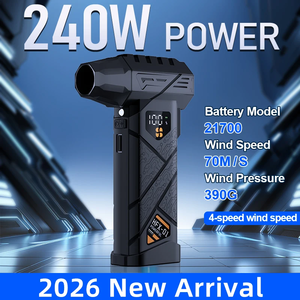 Mini aspirateur turbojet sans fil, souffleur de neige électrique, moteur sans balais haute vitesse 880000 tr/min, éclairage LED, nettoyage de voiture - Product Image 5