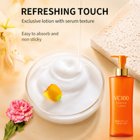 Lotion corporelle en gel bio végane sans parfum, réparatrice, apaisante, éclaircissante et hydratante à la vitamine C, 300 ml, pour femmes