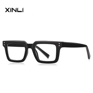 XINLI 2192 TR90 Monturas de Gafas Ópticas Rectangulares Pequeñas Estilo Ejecutivo para Hombre, Lentes TAC Flexibles de Alta Calidad, Gafas Azules - Product Image 6