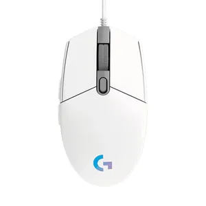 Original Logitech G102 LIGHTSYNC/PRODIGY G203 Gaming Mouse Optical 8000DPI 16.8M Color Customizing 6 Buttons Wired White Black