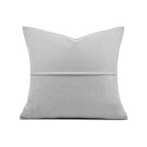 Echo Retro Light Luxury Villa <strong>Olive</strong> <strong>Green</strong> Geometric Circle Imported Cut Velvet Model Room Sofa Throw Pillow Bed Head <strong>Cushion</strong> - Product Image 2