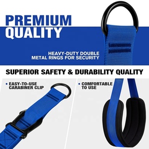 CZFIT Pilates Double Loop Straps <b>Pull</b> Assistance <b>Bar</b> Resistance Bands-Heavy-Duty Adjustable Light Weight Fitness Accessories - Product Image 4
