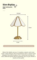 Lampe de chevet vintage en fer forgé, style antique, faite à la main, moderne, simple, décorative, rechargeable, LED, USB, sur batterie
