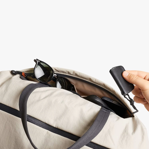 กระเป๋าเดินทางแบบพับได้มีซิปทำจากโพลีเอสเตอร์รีไซเคิลทนทานทันสมัย - Product Image 3