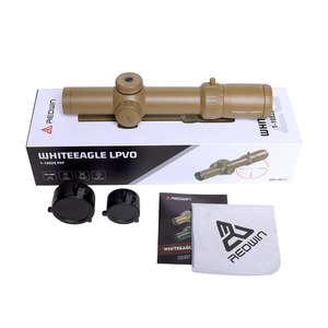 กล้องนกอินทรีสีขาวแดงแบบ1-10x28FFP 34มม. หลอดขนาด1/4นิ้วปรับค่าได้ - Product Image 6