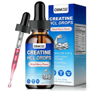 Creatina Monohidrato HCL de Alta Calidad de Marca Privada OEM, Líquido Oral para Adultos, 100% Natural, Gestión de Energía, Gimnasio, Fitness - Product Image 1