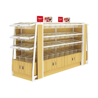 Présentoir suspendu présentoir à bonbons snack alimentaire bonbons et bonbons présentoir pour magasin biscuits bonbons fruits secs présentoir