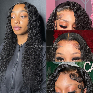 Pelucas de Cabello Humano Rizado Birmano 250%, Pelucas de Cabello Humano Rizado en Espiral Vietnamita 13x6 con Encaje Frontal, Pelucas de Cabello Humano Rizado Camboyano con Ondas Naturales - Product Image 2