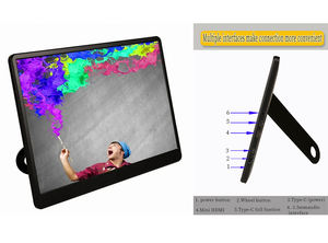 15,6 портативный монитор-ваш Портативный кинотеатр с большим экраном и Мобильная рабочая платформа с двумя динамиками - Product Image 3