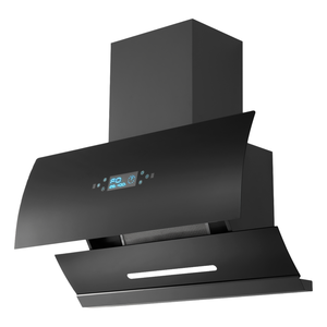 Cappa da Cucina in Vetro Curvo 600-900mm <span class=keywords><strong>per</strong></span> Casa, Alta Aspirazione, Filtro a Carbone Attivo <span class=keywords><strong>per</strong></span> Cappa da Cucina Domestica - Product Image 2