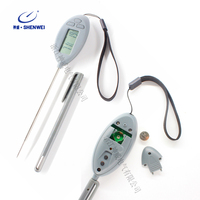 Termometer Makanan Digital Terlaris SW, Timer Dapur, Layar LCD Bacaan Instan, Termometer Kopi BBQ, Peralatan Dapur Nirkabel