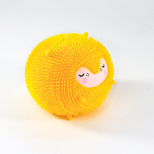Boule en peluche de 5 pouces, jouets animaux, lapins LED, abeilles, paresseux, chouettes licorne TPR cadeaux pour enfants - Product Image 3