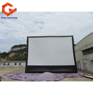 Écran de cinéma gonflable extérieur avec projecteur, écran de cinéma gonflable géant pour le stationnement - Product Image 6