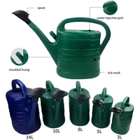 3L 5L 8L 10L 12L 14L Bidons de jardin en plastique PE avec diffuseur à bec amovible pour l'arrosage des plantes