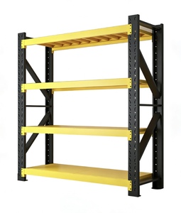 Sistema di Scaffalature Industriali in Acciaio per Magazzino, Scaffali Resistenti per Garage - Product Image 3