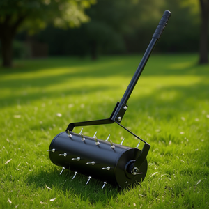 Aérateur de pelouse manuel 18-21 pouces avec poignée détachable pour l'entretien des pelouses - Product Image 2