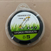 Offre Spéciale – Fil de coupe triangulaire en nylon 2,7 mm x 80 m en blister, ligne de coupe pour débroussailleuse, pièces de rechange