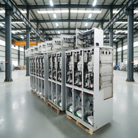 Distribution d'énergie industrielle en gros 12kV 11kV 630A, module de distribution triphasé métallique isolé au gaz SF6, IP67, taille personnalisable