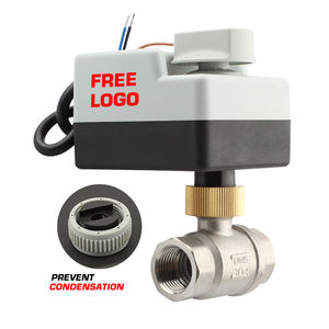 Junzhou Motori zed 3 Line 2 Point Control Actuator mit elektrischen Messing 3way Kugel hähnen - Product Image 2