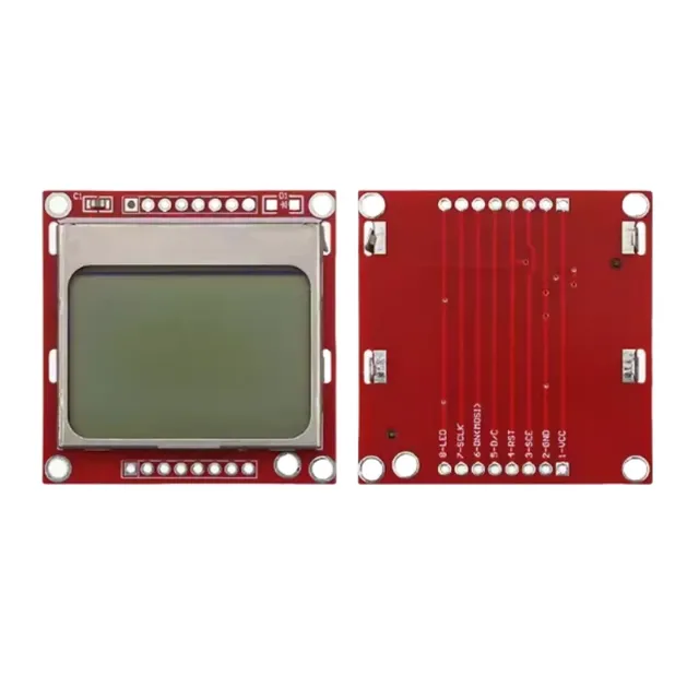 For 5110 LCD Red Screen Module with Red PCB for Imaging Applications OEM Brand