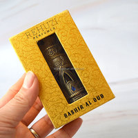 Boîte d'emballage de parfum en carton rigide blanc personnalisée de petite taille avec fenêtre en PVC