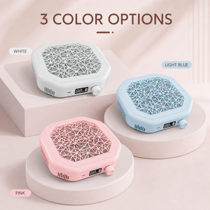 Cordless Nail Dust Collector 10 Speed Levels 4000mAh Rechargeable Nail Dust <b>Cleaner</b> for Manicure Salon Home Use - Product Image 6