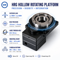 Plataforma Rotatoria Hueca KMI HRG IP65 con Rodamientos de Rodillos Cruzados de Alta Precisión, Mesa de Indexación Servo para Articulaciones de Robots