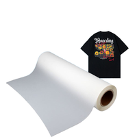 Film PET de transfert thermique DTF 30cm 33cm 60cm avec pelage à froid, simple face et double face, format A3