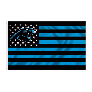 <strong>Carolina</strong> <strong>Panthers</strong> Banner 3' x 5' Banner <strong>Flag</strong> Single Sided - Indoor or Outdoor - Home D&eacute;cor <strong>Flag</strong> 100%polytest 100D - Product Image 2