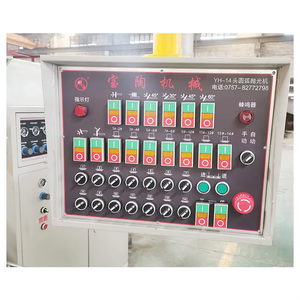 Baotao 14-Head ARC gạch men cạnh đá bullnose máy tự động đánh bóng cho đá cẩm thạch Granite PLC động cơ bơm bánh răng mang - Product Image 3