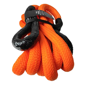 Kit d'outils d'urgence à assistance rapide de récupération cinétique Corde de remorquage 6m * 25mm et <span class=keywords><strong>sangle</strong></span> de remorquage tout-terrain <span class=keywords><strong>4x4</strong></span> - Product Image 1