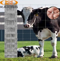 Rouleau de clôture en treillis métallique galvanisé pour bétail, chevaux, chèvres, moutons, cerfs – Prix direct fournisseur